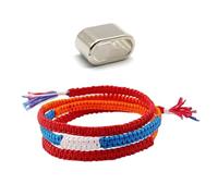 CQEAZ Bracelet tissé d'inspiration japonaise avec votre nom Kumihimo - Fait à la main - Bracelet d'amitié pour les fans d'anime, As Shown, Coton