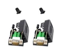 CQEAZ D SUB Adaptateurs RS232 9 broches RS485 RS422 Connexion avec vis/écrou de montage et connecteur de machine de contrôle fiscal facile d'installation
