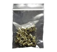 CQEAZ Lot de 20 œillets en métal pour bougies et tablettes
