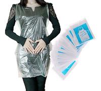 CQEAZ Lot de 25 tabliers jetables multifonctionnels pour la cuisine, la peinture et la peinture - Pour homme et femme, claire, 62cmx94.5cm