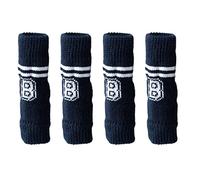 CQEAZ Lot de 4 paires de chaussettes tricotées chaudes pour petits chiens - Protection d'hiver pour chiens de petite taille - Pour lécher les petits chiens, garçons et filles