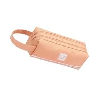 CQEAZ Trousse à crayons multifonction de grande capacité, double couche, grands compartiments, pochette à stylos en toile pour étudiant, fuchsia, Approximately. 20x7.5x7.50cm/7.87x2.95x2.95in