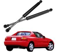 CQFCY 2 Pièces Verin hydraulique de Coffre pour Honda Civic Del Sol Coupe 1993-1997, Vérins à Gaz de Coffre Ressort de Levage, Voiture Vérins À Gaz