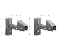 CQFD Arrêt automatique de portail mural (Lot de 2)