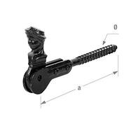 CQFD Arrêt volet tête bergère à visser 120mm