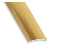 CQFD Barre de Seuil Adhésif Acier Plaque Laiton 30/83 cm