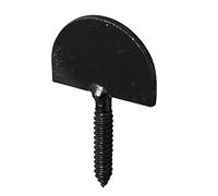 CQFD Butée volets droite à vis x2 acier noir