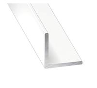 CQFD Cornière alu laqué blanc 15x15x1,5-2 m