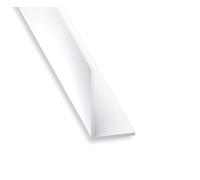 CQFD Cornière inégale PVC blanc 10x20mm 1m