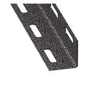 CQFD Cornière perforée en acier profilé à froid - gris martelé - 38 X 38 MM