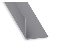 CQFD Cornière PVC gris alu 15x15-2m