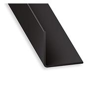CQFD Cornière PVC noir 15x15mm 1m