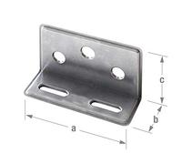 CQFD Equerre large emboutie 70x40x25mm