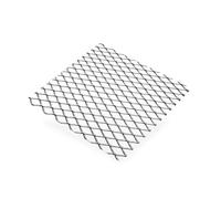 CQFD Métal déplo. alu gris 10 x 5.5 mm, 0.8 mm, 100 x 50 cm 1177583
