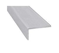 CQFD Nez de marche alu anod. inc. 25 x 5 mm 1 m