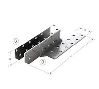 CQFD Patte de solivage Gauche 32x32x170mm