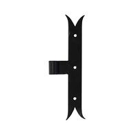 Penture té queue de carpe Ø14x240mm noir