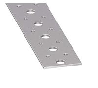 CQFD Plat perforé galvanisé 40x2mm 1m