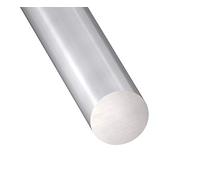 CQFD Rond alu anodisé incolore Ø4 1m