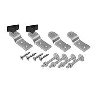 CQFD Support sécurité zingué (kit complet x4)