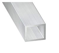 CQFD Tube carré Aluminium brut 16 x 16 x 1,5 mm 1 m