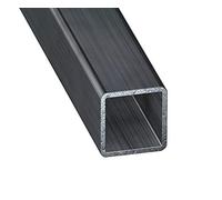 CQFD Tube carré en acier profilé à froid de 1 mètre 25 X 25 X 1,5 MM