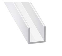 CQFD U PVC blanc 6,2x8,7x6,2x1,2mm int.6,3 1m