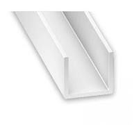 CQFD U PVC blc 10,5x11,5x10,5x1mm int.9,5 1m