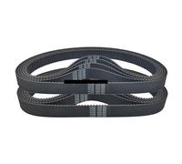 Cqinju-Courroies distribution pour imprimante 3D Courroie de distribution HTD5M Longueur 1440 1450 1560 1590 1600 1615 1680 1750 1770 mm Courroies synchrones en caoutchouc HTD 1450-5M Largeur 10/15/20