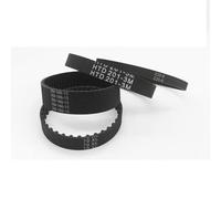 Cqinju-Courroies distribution pour imprimante 3D Courroie synchrone GT2 for imprimante 3D, largeur 6/10/15 mm, circonférence 120 mm ~ 160 mm, courroie crantée d'entraînement en caoutchouc 2GT à boucle