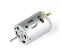 Cqinju-moteur dc 1pcs 365/385 DC Moteur DC Grand couple DC 12V 11600RPM / 10000RPM Souffon moteur / Pistolet à air chaud / Petit moteur de forage électrique à la main DIY, efficacité de transmission é