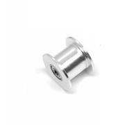 Cqinju-Timing Pulley 2GT 20 Teeth Tensioner Bore 3/4/5/6/8mm GT2 Idler Pulley For Belt Width 6/9/10/12/15mm 3D Printer Parts Synchronous Wheel, imprimante 3D(Bore 4mm No teeth,Width 15mm)