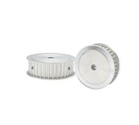 Cqinju-Timing Pulley Poulie de distribution HTD 8M AF Type 8M 50T Roue synchrone for largeur de courroie 15/20/25/30/40 mm Poulie de distribution HTD 1 pièce, imprimante 3D(19mm-keyway 6x2.8mm,21mm)