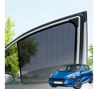 CQISTJ Pare Soleil Voiture pour Ford Focus MK4 Hatchback 2018-2024, Fenêtre Latérale Couverture Avant Arrière Vitres Pare-Soleil Magnétique Rideau Protection UV, Front Side Window- 2Pcs