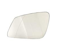 CQISTJ Verre De RéTroviseur pour BMW i3 1series 3 6 S7 X1 F11 F10 F18, Vitre De RéTroviseur Gauche Droite avec Plastique Plaque D'Appui Verre De RéTroviseur Chauffant,Left