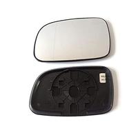 CQISTJ Verre De RéTroviseur pour Jeep Grand Cherokee 1999 21999-2004 2001 2002 2003 2004, Vitre De RéTroviseur Gauche Droite avec Plastique Plaque D'Appui Verre De RéTroviseur Chauffant,Left