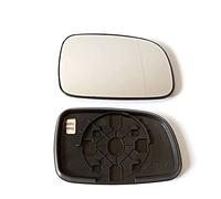 CQISTJ Verre De RéTroviseur pour Jeep Grand Cherokee 1999 21999-2004 2001 2002 2003 2004, Vitre De RéTroviseur Gauche Droite avec Plastique Plaque D'Appui Verre De RéTroviseur Chauffant,Right