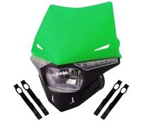 CQJJXKYC Moto Projecteur Avant Assemblage de phare de moto Convient pour EXC SX SXF EXC MX SMRDirt Bike(As Shown Green)