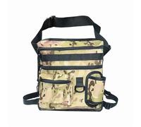 CQJJXKYC Organisateur Outils Organizer Tool Sac de détection de métaux pour détecteur de métaux, Pochette de détection de Jardin Tout-Terrain, Accessoires, Sac à Outils pour Pelle(Camo)