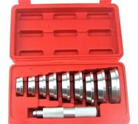 CQJJXKYC Presse à buselures Coffret Extraction de Roulement Ensemble d'outils de démontage et d'installation de bagues d'essieu, roulements et Joints, 10 pièces