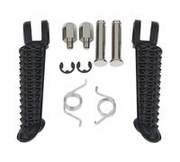 CQJJXKYC Repose-Pieds Avant/arrière pour Yamaha R1 R6 FZ6 XJ6 FZ8 FZ1(Black Front)