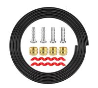 CQJJXKYC Vélo de Frein à Tambour Tuyau de Frein à Disque hydraulique, boîtier de Tube de vélo adapté à Shimano adapté à Magura adapté à Sram SM-BH90 BH59(BH90-Black)