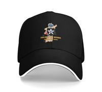 CQPLAAPQ Casquette de Baseball Armée - Carte de Corée - 2e Division d'infanterie - Second to None V2 Designer Hat Icon Homme Luxe