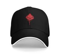CQPLAAPQ Casquette de Baseball Casquette d'été Rouge D10 Dice of The Vampire pour Homme