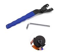 CQQNIU Clé à molette, clé à broche, écrou de blocage, clé à meuleuse, poignée antidérapante en plastique