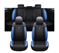 CQRBNE Housses de siège Housse Siège Auto Universelle pour BMW X3 F25 X1 E84, Accessoires Auto, Détails Intérieurs, Toutes Les Voitures pour Modèle Couverture de siège de Voiture(F Black Blue 5 Seat)