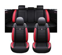 CQRBNE Housses de siège Housse Siège Auto Universelle pour BMW X3 F25 X1 E84, Accessoires Auto, Détails Intérieurs, Toutes Les Voitures pour Modèle Couverture de siège de Voiture(D Black Red 5 Seat)