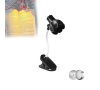CQSVUJ Lampe de Lecture en Forme de Fleur Pastel Mignonne,Lampe de lecture portable pour lit, Lampe fleur,avec 10 Piles, Lampe de Lecture réglable à 180 °,Lampe de Lecture pour Les Yeux (noir)