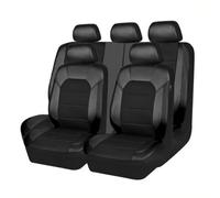 CQZDMMF 9 PièCes Housse De SièGe De Voiture pour Citroen DS7 Crossback(X74)/DS9 E-Tense/Elysee 2000-2022 2023 2024, Housse Siege Voiture Respirant Imperméable Accessoire Voiture Interieur,Black
