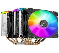 Jonsbo Ventilateur pour processeur CR-2000GT Dual Tower 2x120 mm RGB Noir